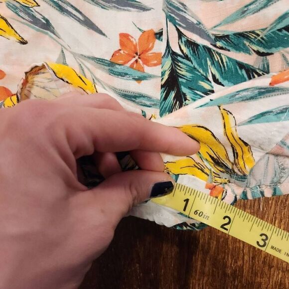 Love, Fire tropical floral romper - Picture 9 of 10